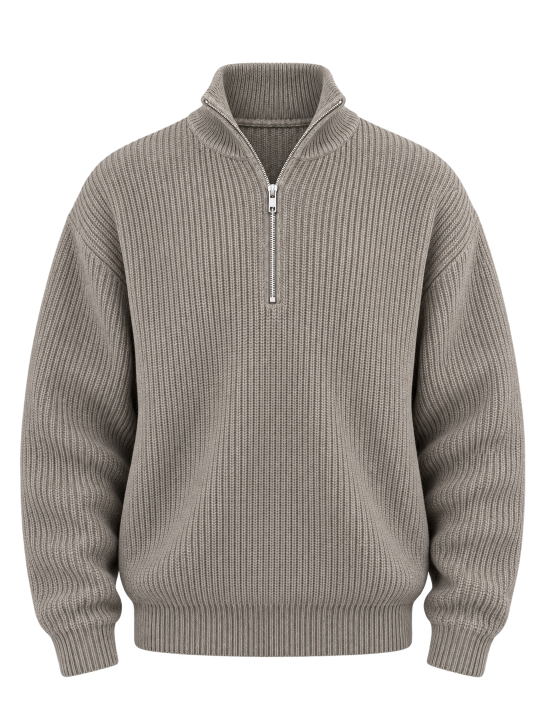 half-zip-sweater — GREY — legacy packshot retained for rollback