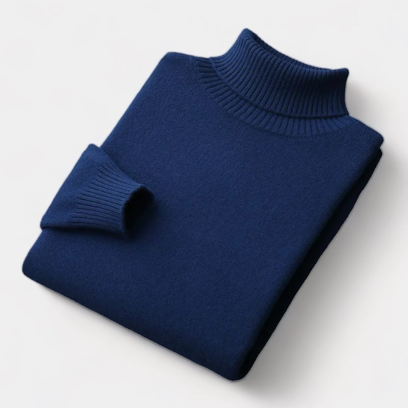 Merino Wool Turtleneck Sweater - Stanislas Parker