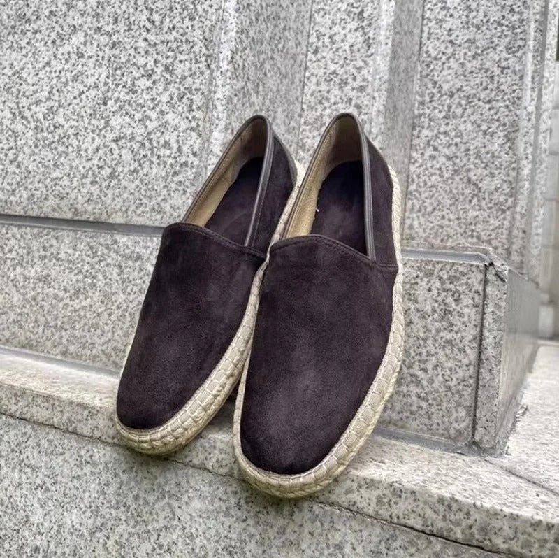 Tressed Suede Loaffers - Stanislas Parker
