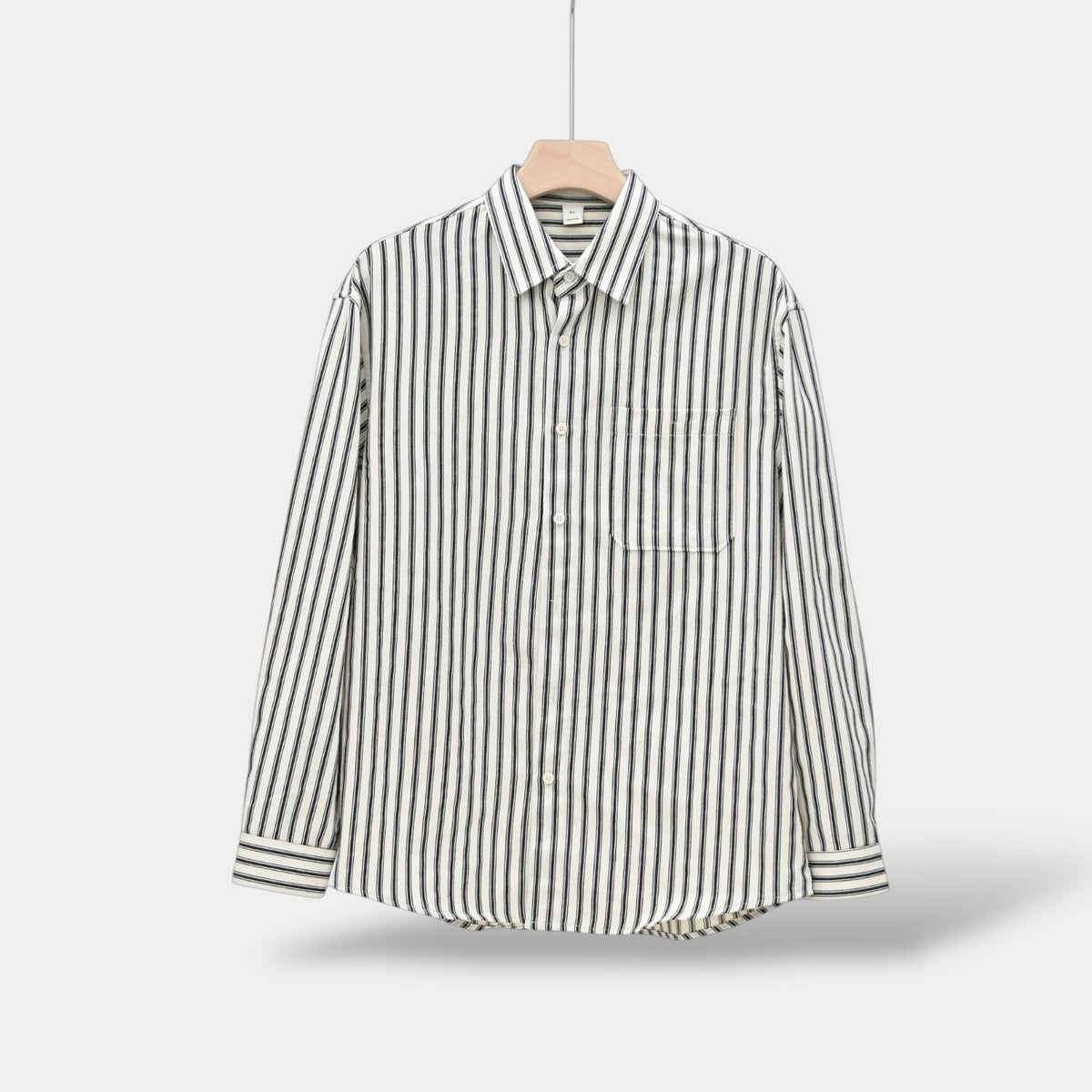 Camisa de manga larga a rayas