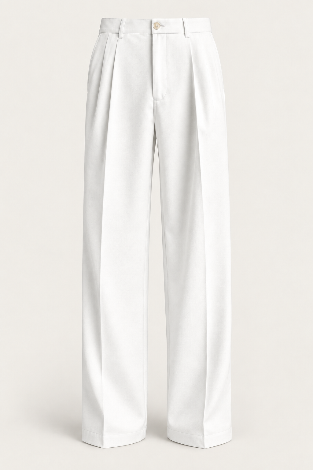 fitted-trouser — WHITE — studio packshot