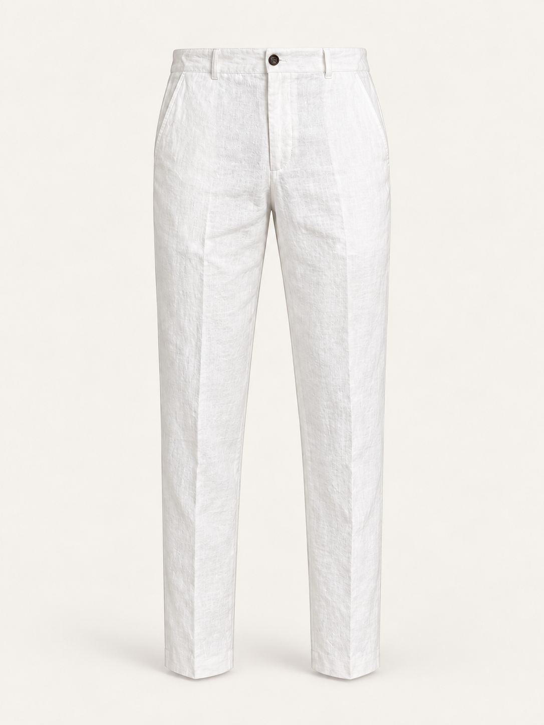linen-pants — WHITE — studio packshot hero 3:4 v2