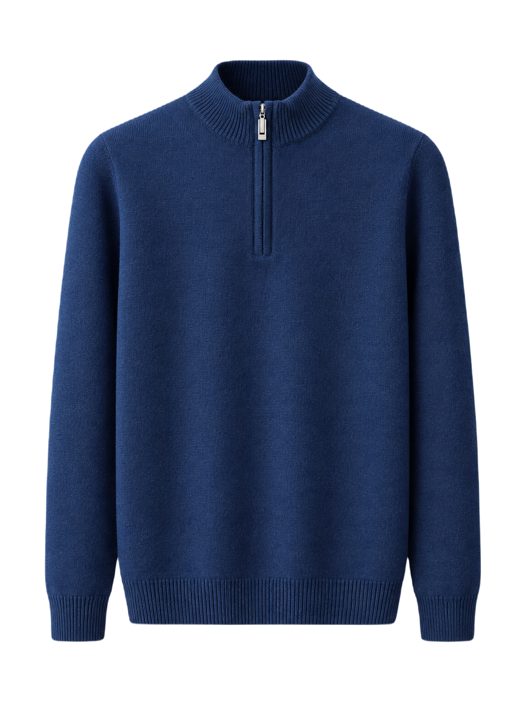 Merino Wool Quarter-Zip Sweater
