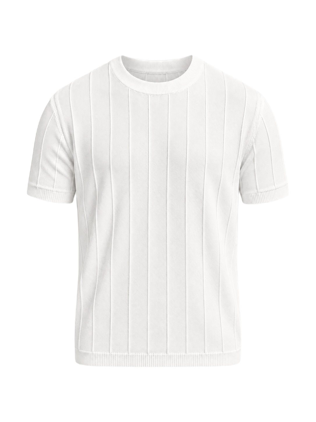 OLD MONEY T-Shirt — WHITE studio packshot hero 3:4 transparent 20260912