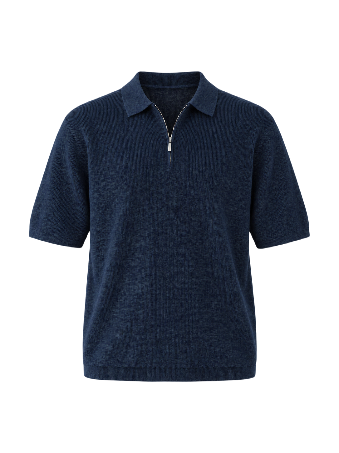 Zipped Polo Shirt