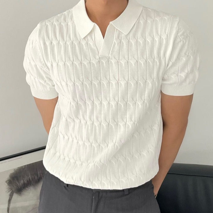 Textured Polo - Stanislas Parker