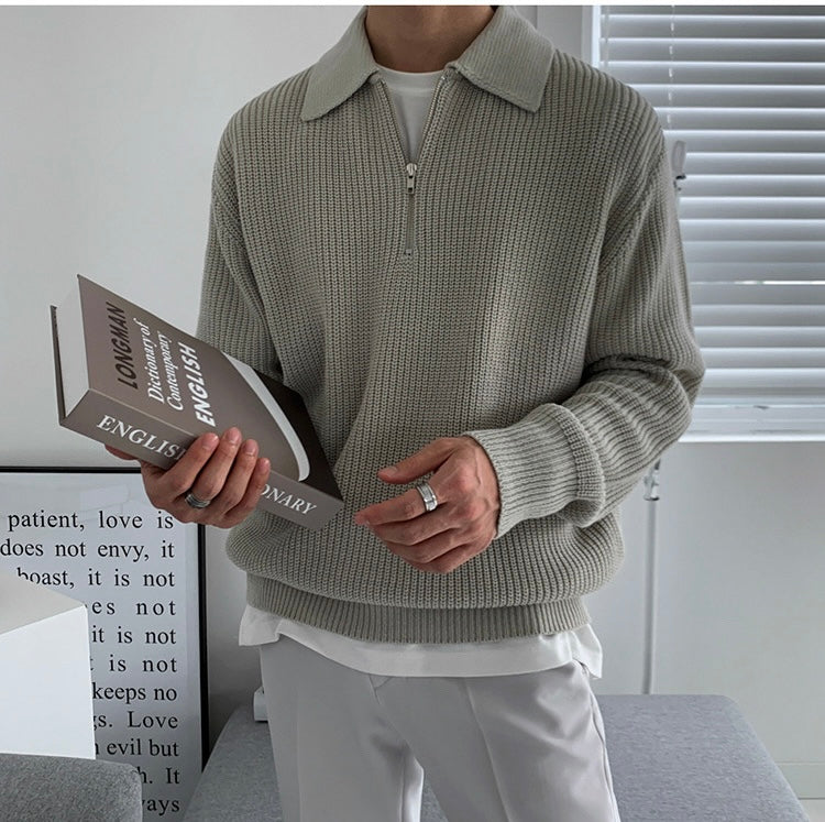 Zipped Sweater - Stanislas Parker