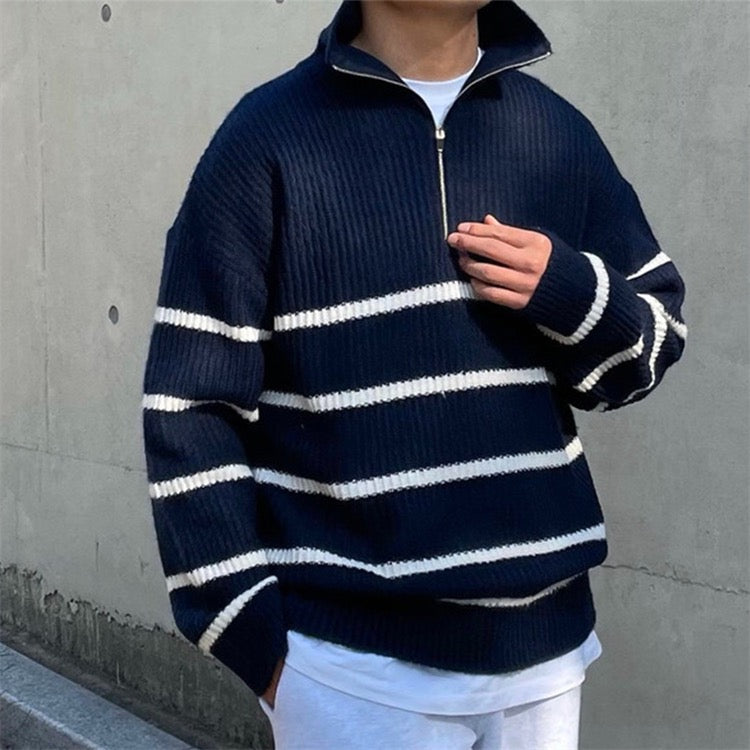 Quarter Zip Sweater - Stanislas Parker