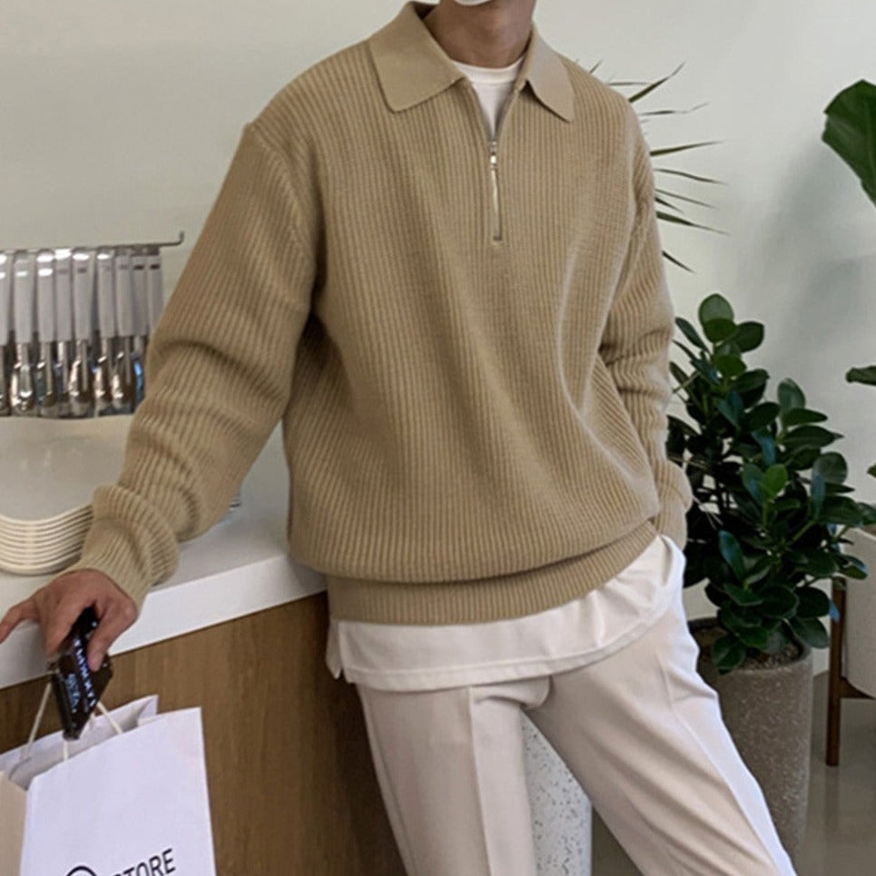 Zipped Sweater - Stanislas Parker