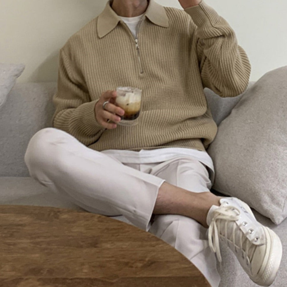 Zipped Sweater - Stanislas Parker