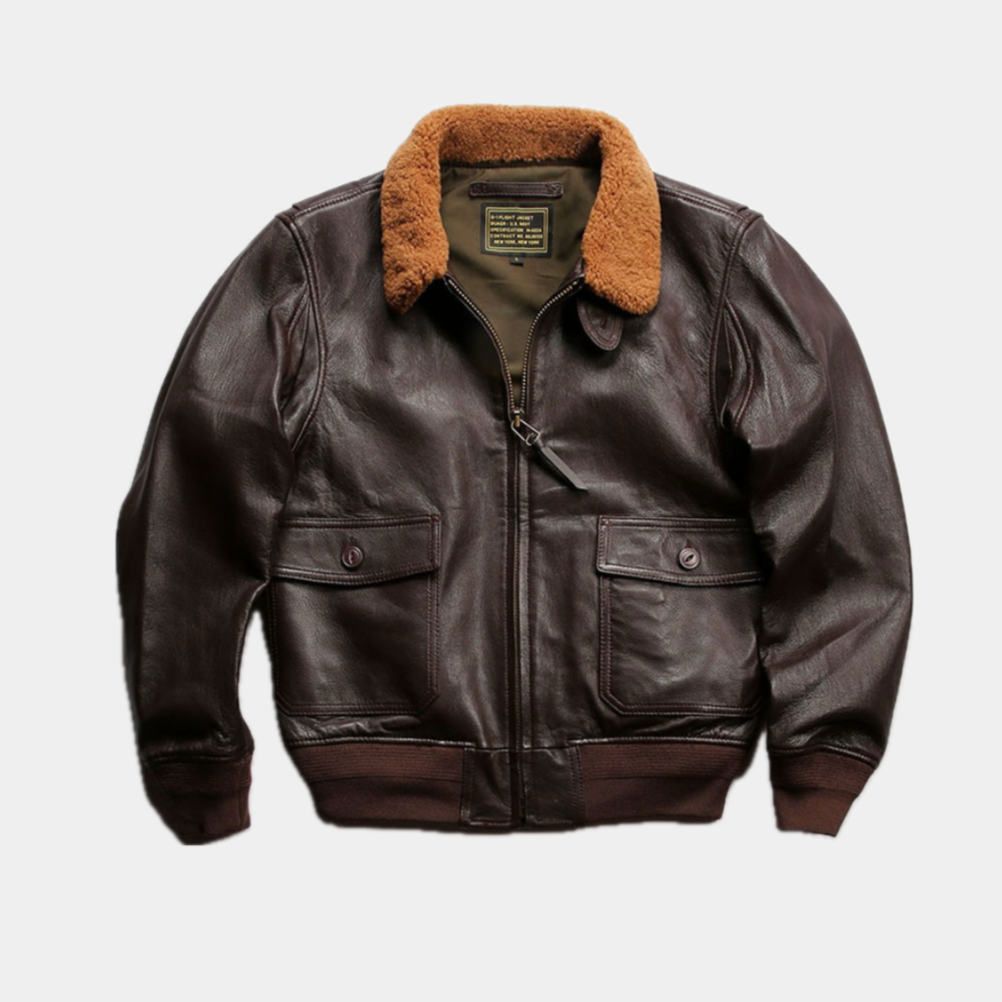 Leather Coat - Stanislas Parker