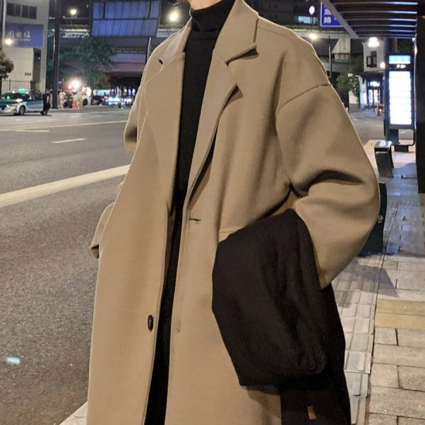Wool Overcoat - Stanislas Parker