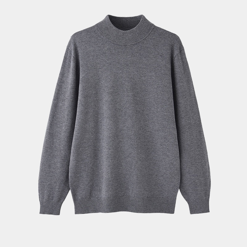 Merino Wool Half Turtleneck Sweater - Stanislas Parker