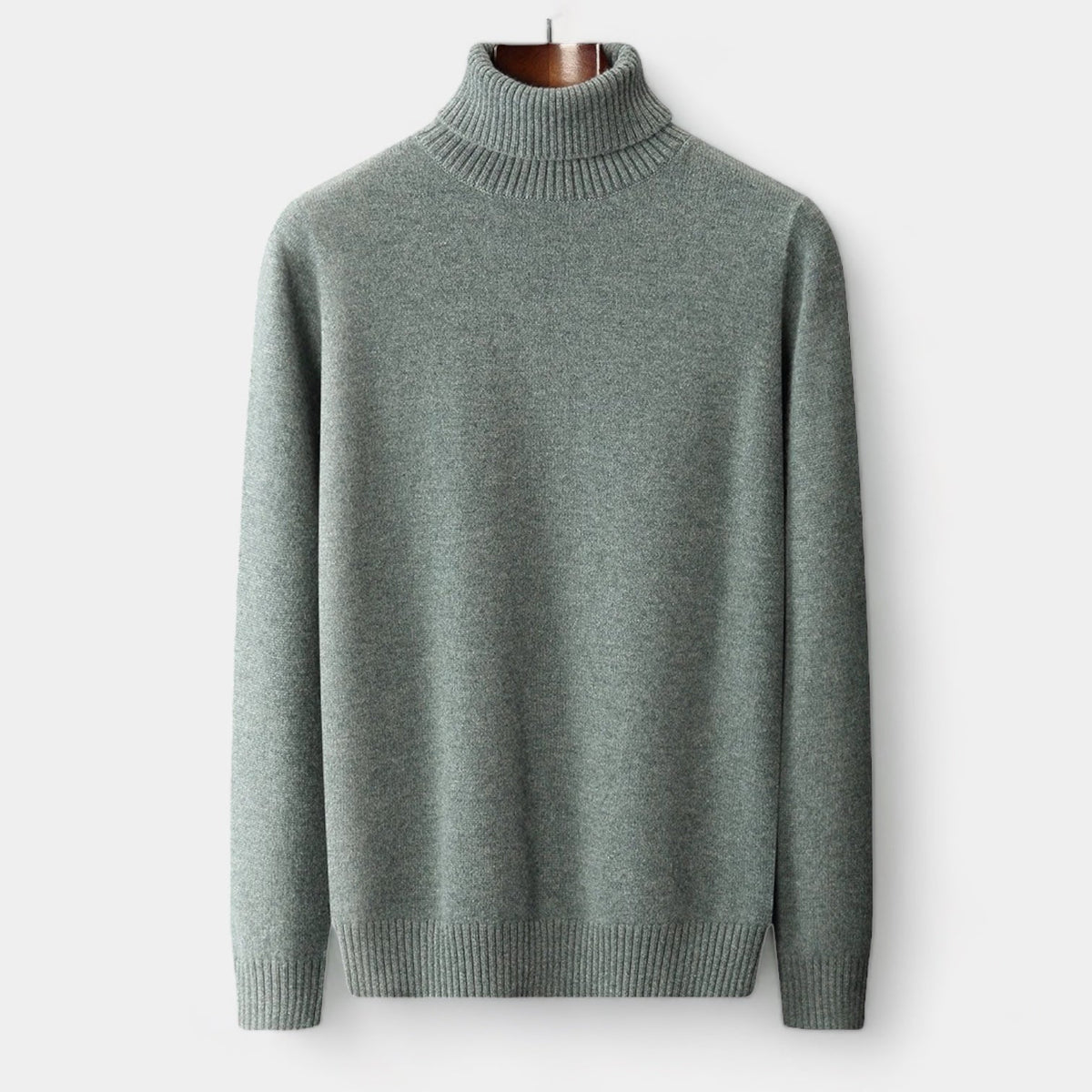 Merino Wool Turtleneck Sweater - Stanislas Parker
