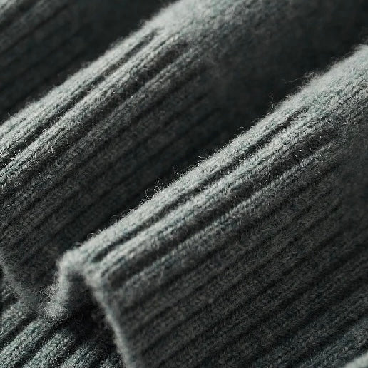Merino Wool Turtleneck Sweater - Stanislas Parker