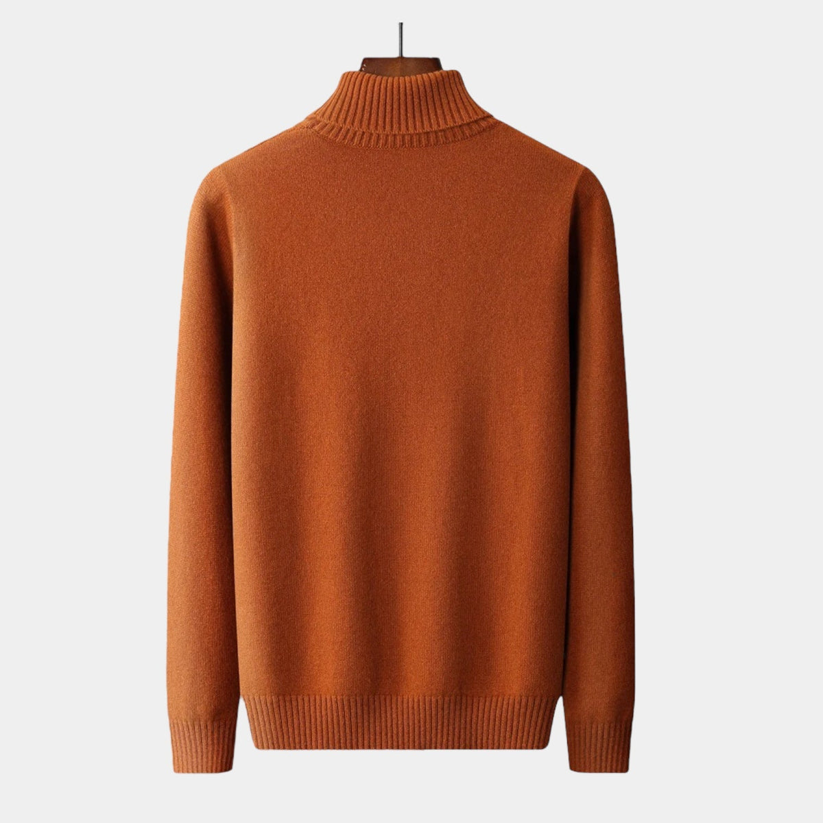 Merino Wool Knitted Turtleneck Sweater - Stanislas Parker