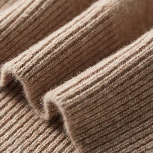 Merino Wool Quarter-Zip Sweater - Stanislas Parker