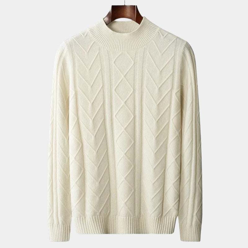 Merino Wool Tressed Sweater - Stanislas Parker