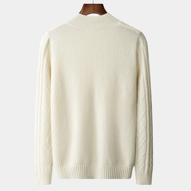 Merino Wool Tressed Sweater - Stanislas Parker