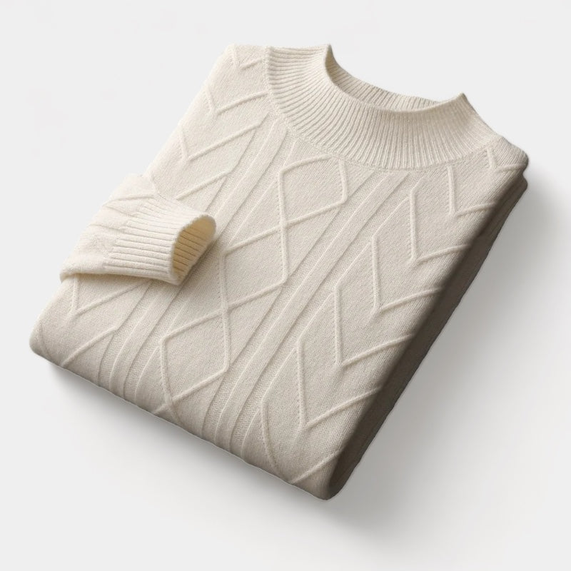 Merino Wool Tressed Sweater - Stanislas Parker