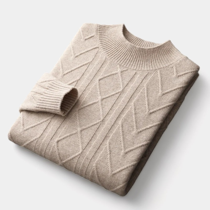 Merino Wool Tressed Sweater - Stanislas Parker