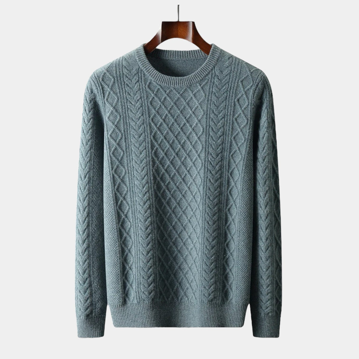 Merino Wool Jacquard Sweater - Stanislas Parker