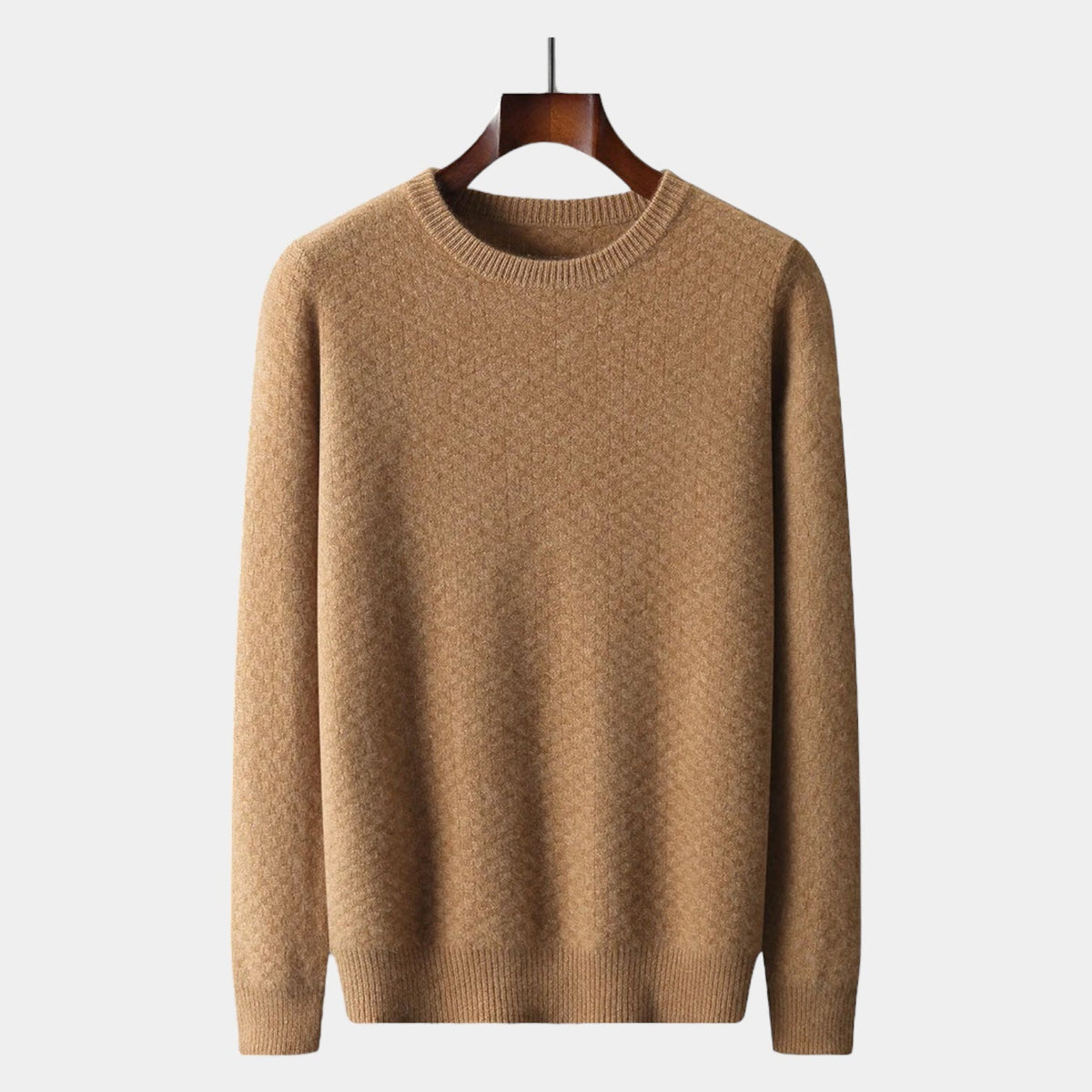 Merino Wool Checkered Sweater - Stanislas Parker