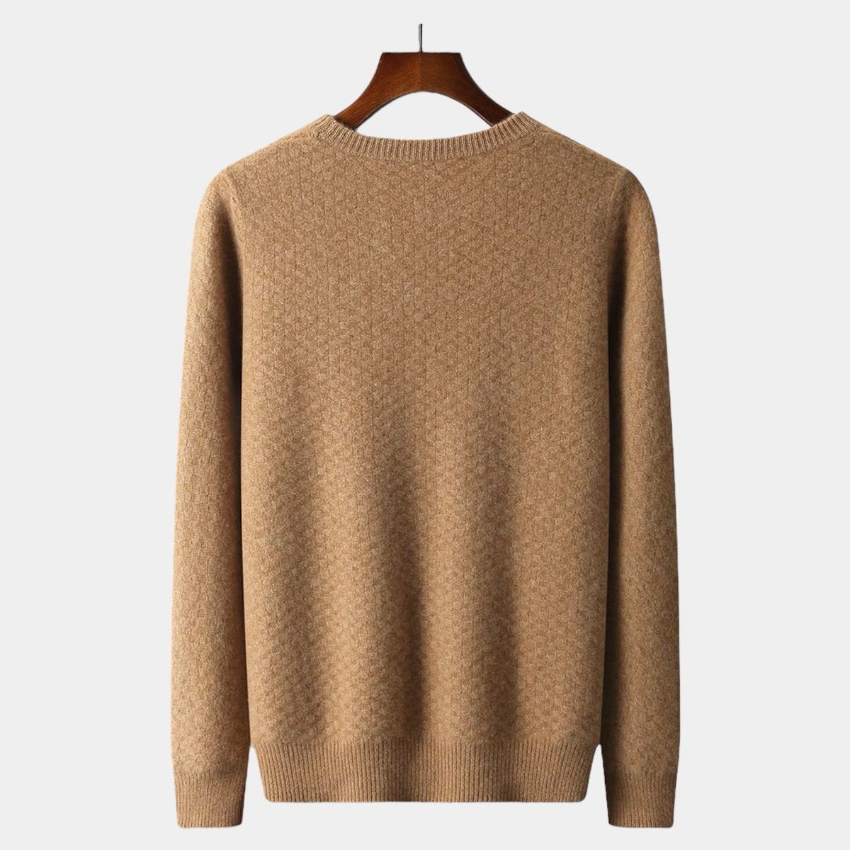 Merino Wool Checkered Sweater - Stanislas Parker