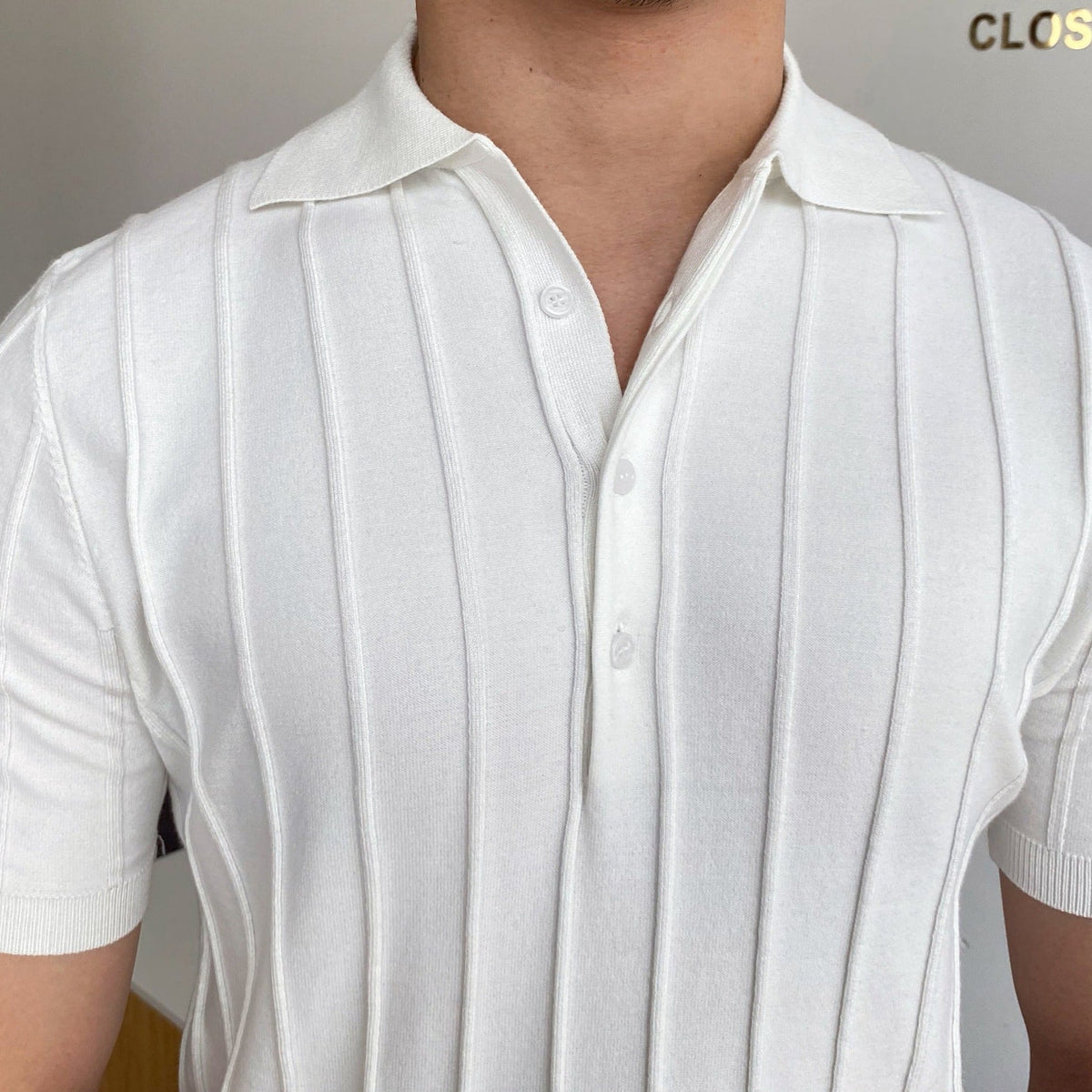 Striped Polo Shirt - Stanislas Parker