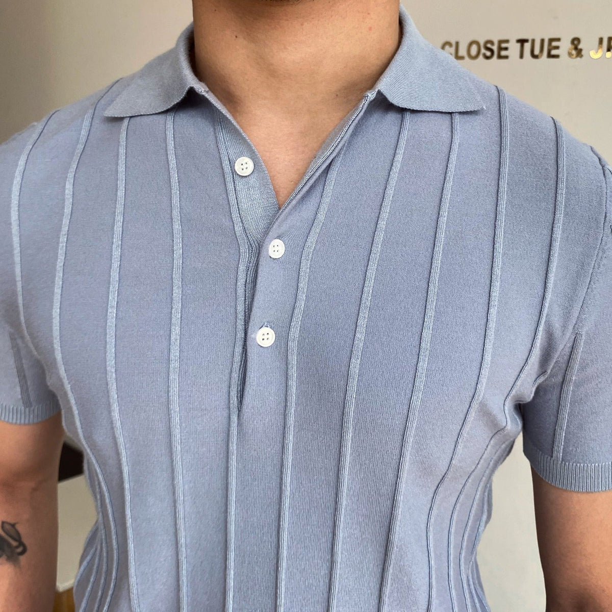 Striped Polo Shirt - Stanislas Parker