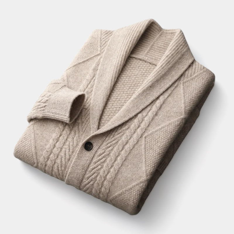 Merino Wool Cardigan - Stanislas Parker