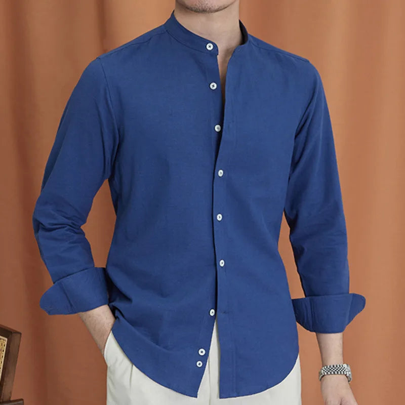 Mao Collar Shirt - Stanislas Parker