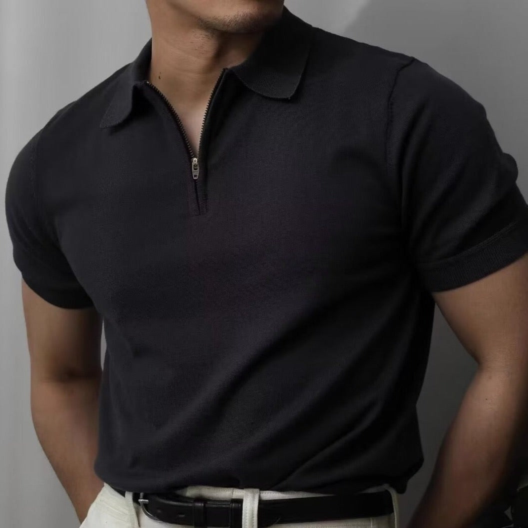 Quarter Zip Polo - Stanislas Parker