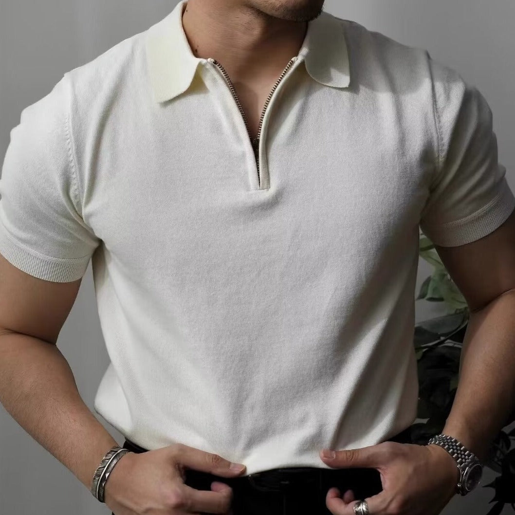 Quarter Zip Polo - Stanislas Parker