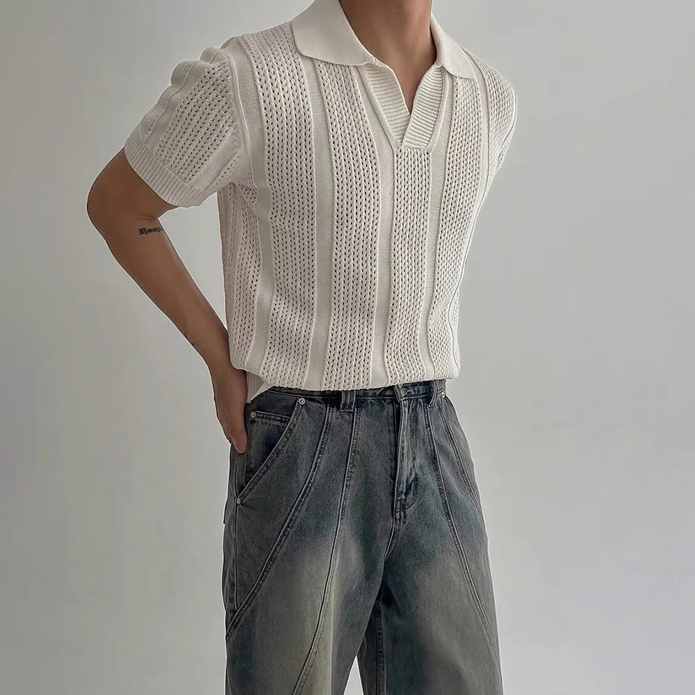 Knitted Polo - Stanislas Parker