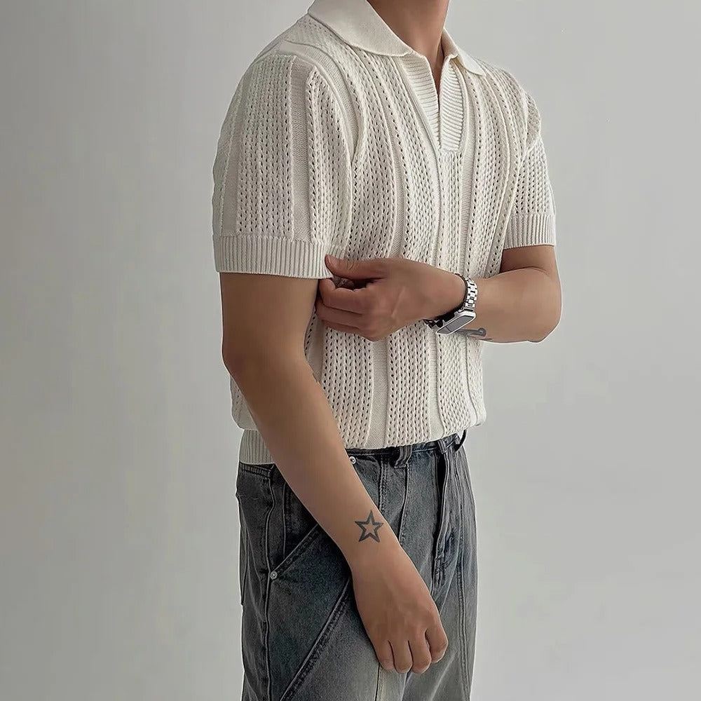 Knitted Polo - Stanislas Parker