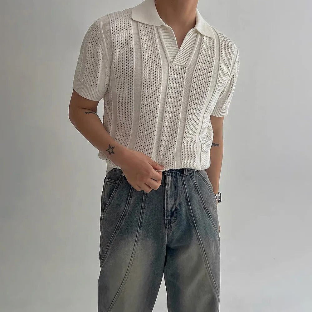 Knitted Polo - Stanislas Parker