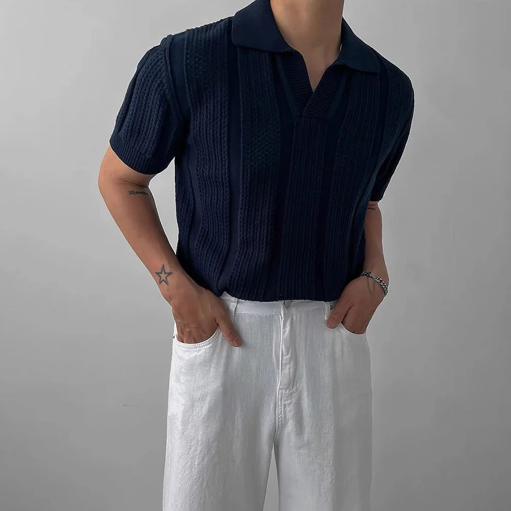 Knitted Polo - Stanislas Parker