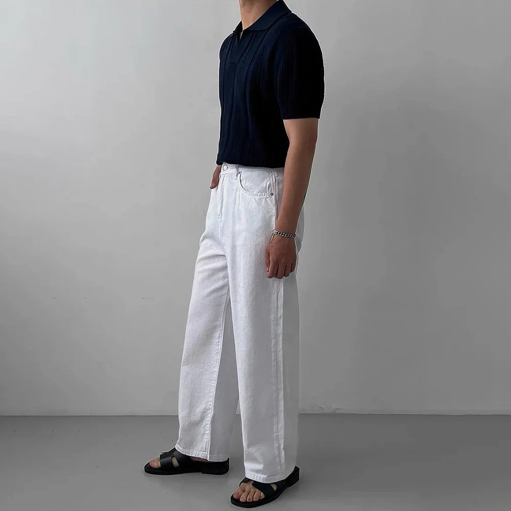 Knitted Polo - Stanislas Parker