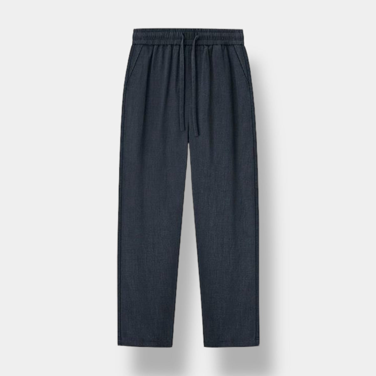Pantaloni in lino dalla vestibilità rilassata