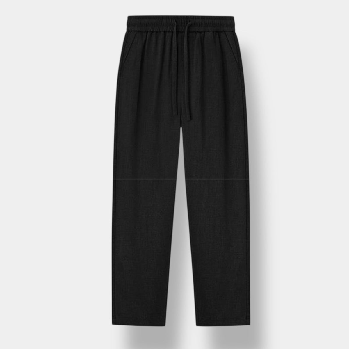 Pantaloni in lino dalla vestibilità rilassata