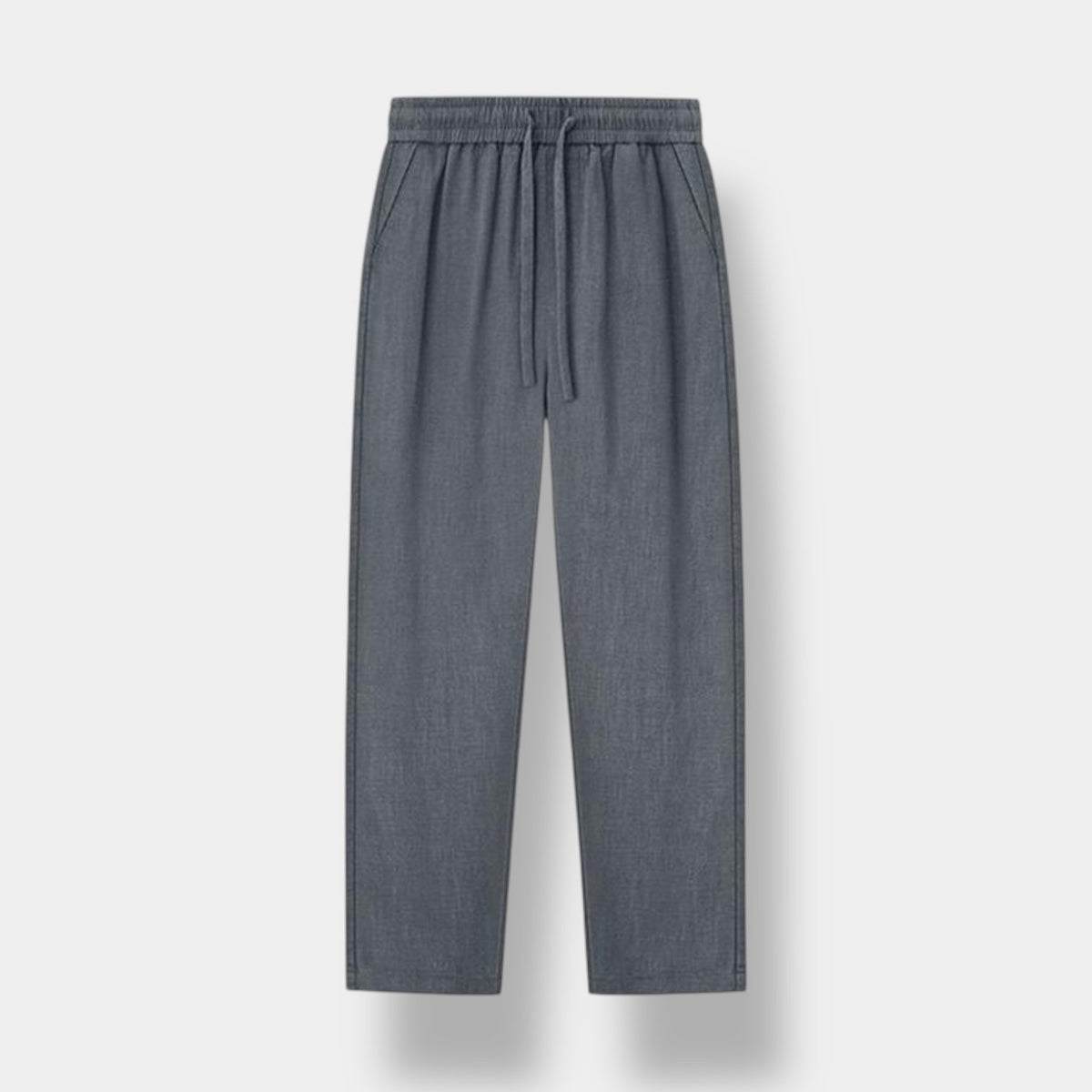 Pantaloni in lino dalla vestibilità rilassata