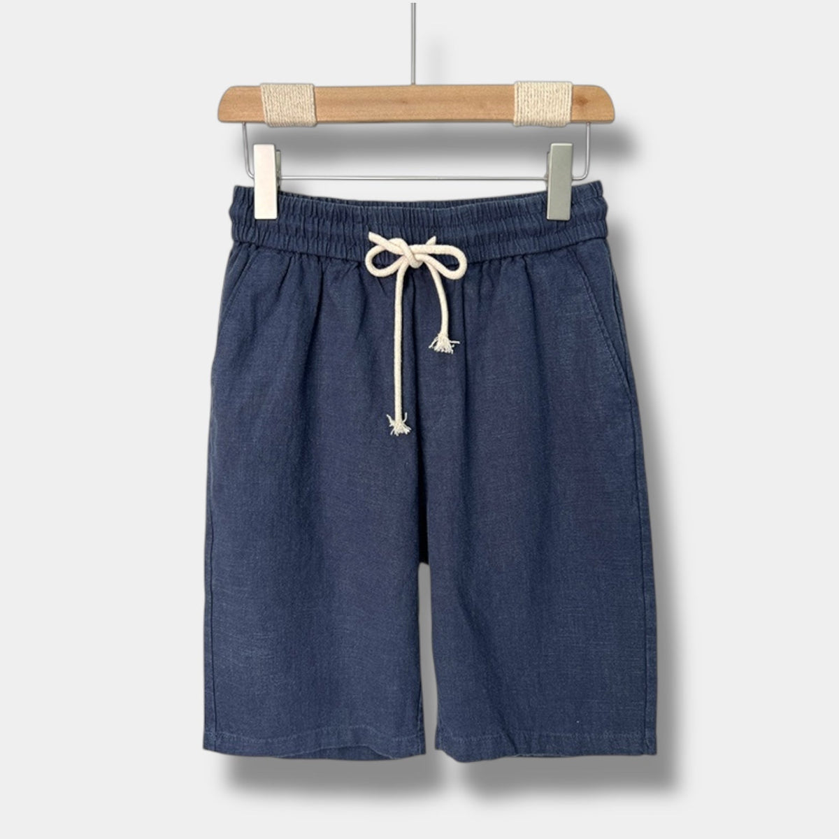 Relaxed Fit Linen Short