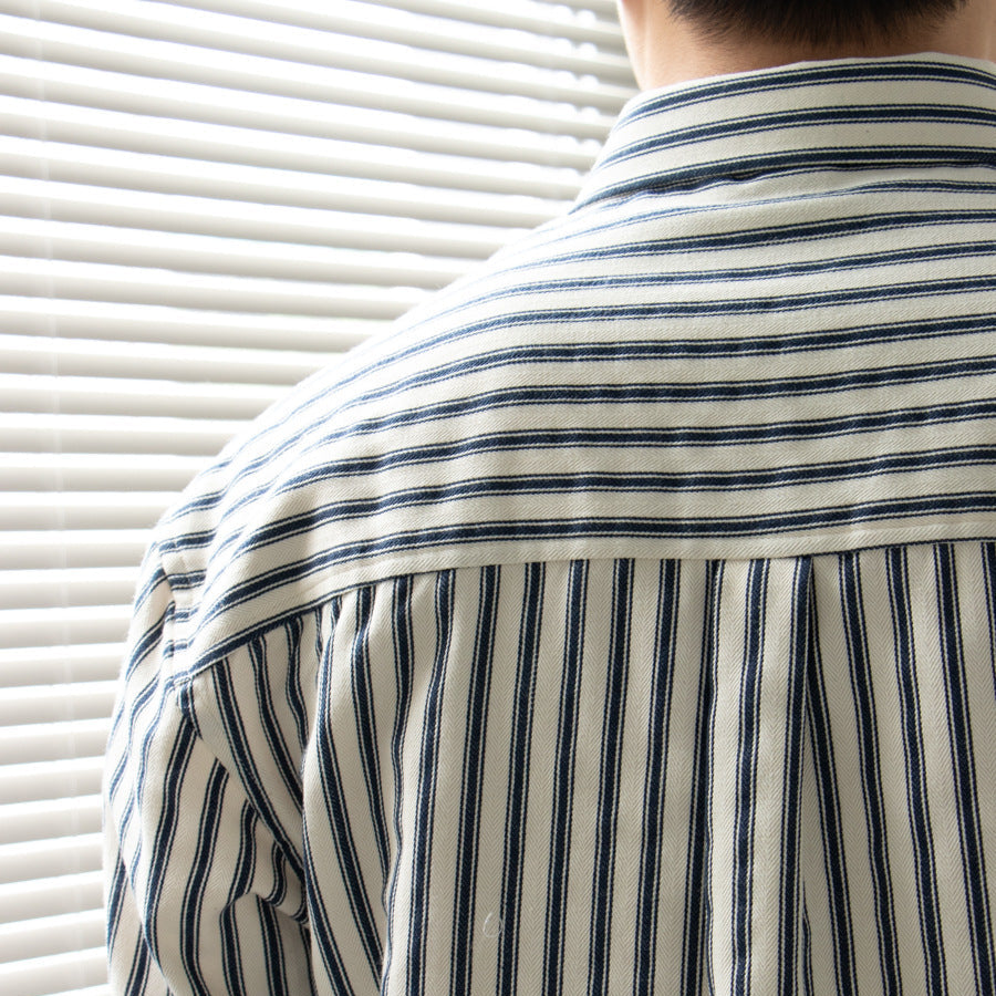 Camisa de manga larga a rayas