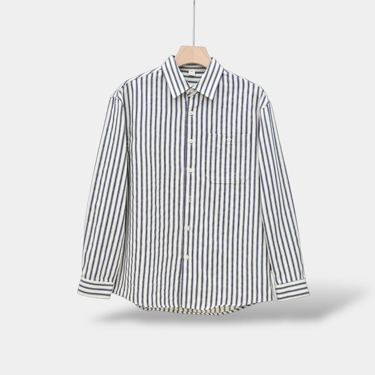 Camisa de manga larga a rayas