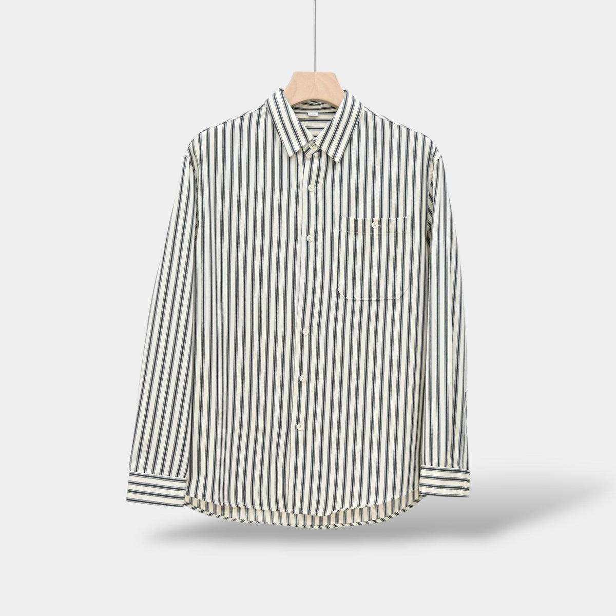 Camisa de manga larga a rayas