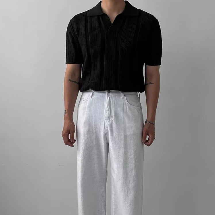 Knitted Polo