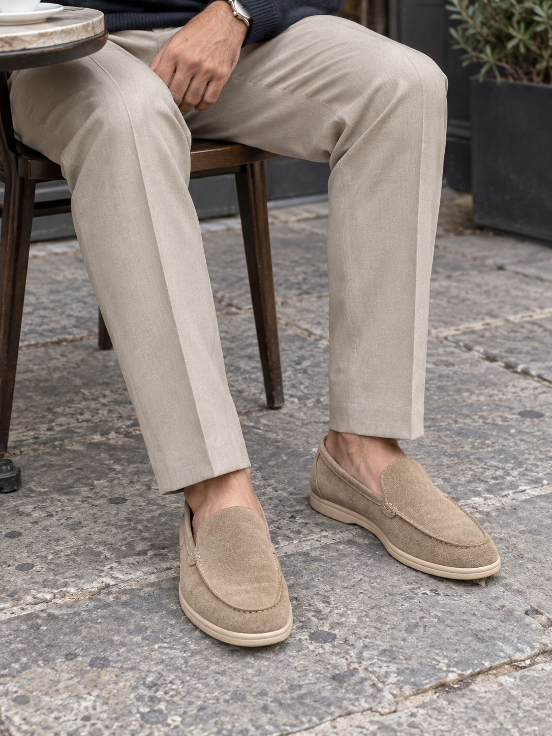 The Suede Loafer